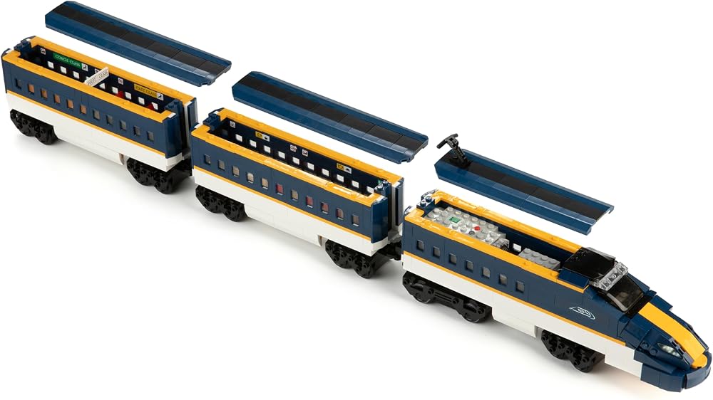 High Speed Train & Station building block set