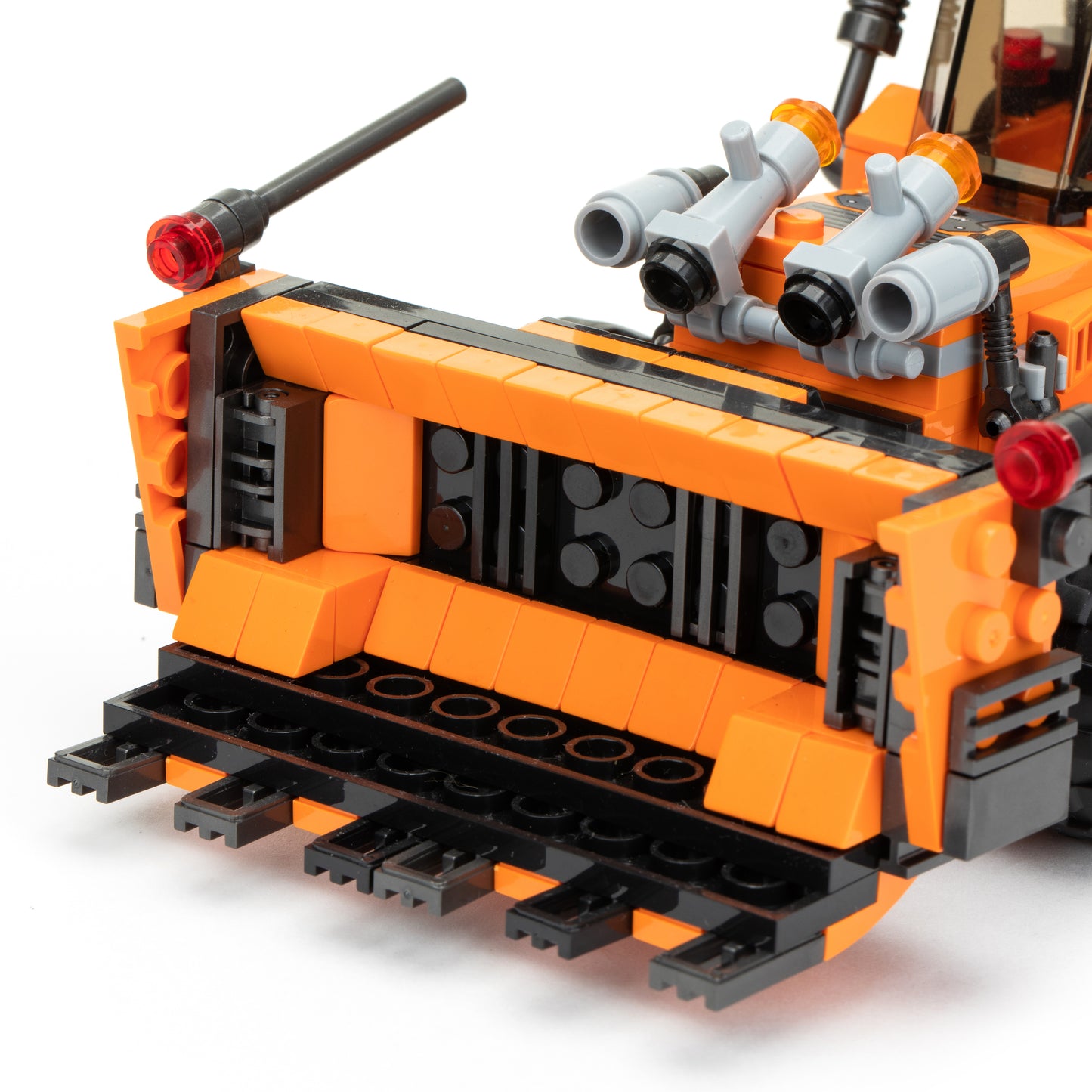 Block Builder Bulldozer Block Set (521pcs) and Construction Forklift.