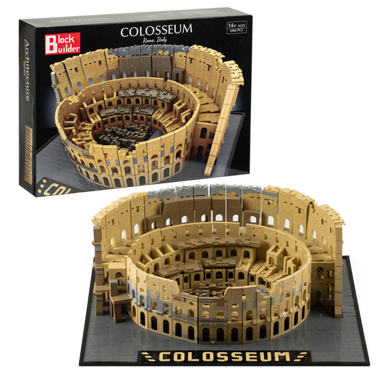 Roman Colosseum Building Block Set (6466pcs).